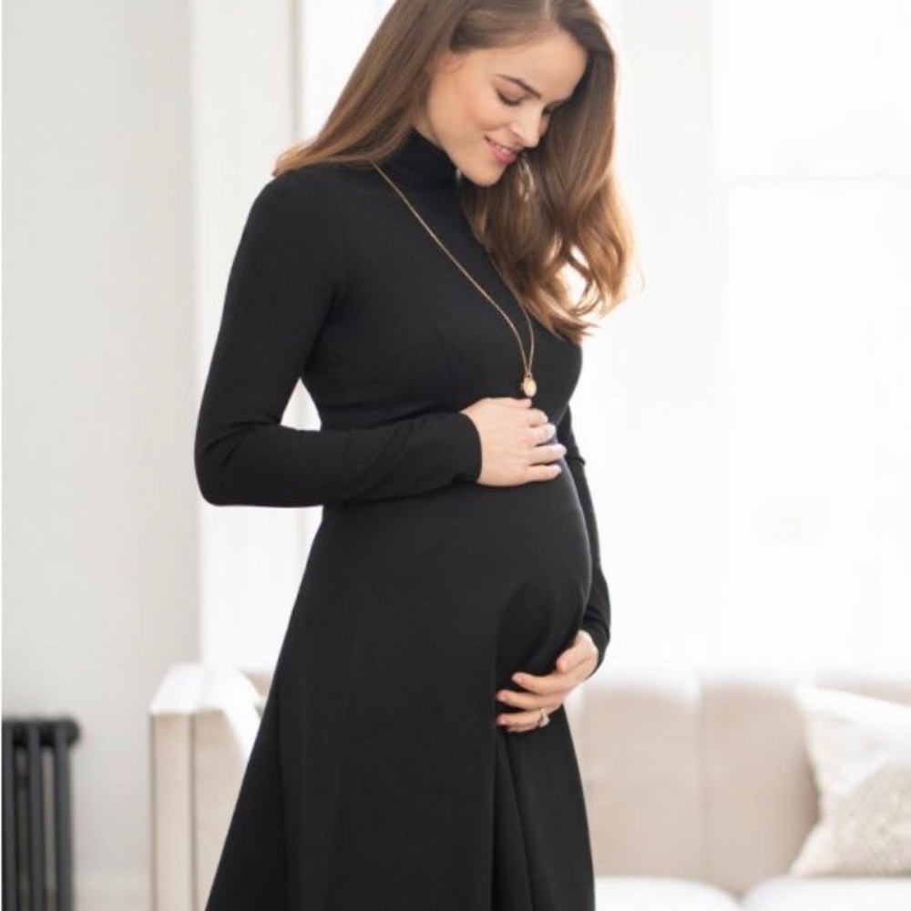 Seraphine Vanessa Turtleneck Maternity dress size 8 worn by Kate Middleton